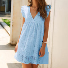 Celia Summer Dress Women – Light Embroidered Dress with Elegant Feminine Style for Summer Season