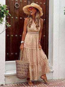 Summer Dress Women Apolline – Light Boho Dress with Elegant Cut & Flowing Fabric