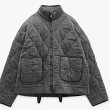 Hershey Quilted Jacket Woman – Warm and Light with Front Zip & Adjustable Waist