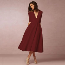 Ivoire Midi Dress Woman – Fitted Cotton Dress with Elegant Cut