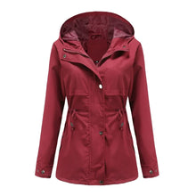 Madeline Manteau Waterproof Women – Adjustable Hood, Lightweight & Durable for Rain