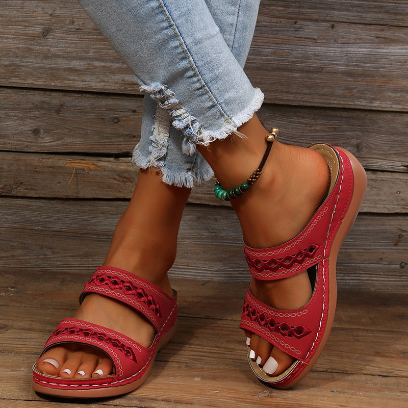Malira Sandales Femme – Comfortable Summer Shoes with Supportive Sole & Modern Design