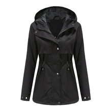 Madeline Manteau Waterproof Women – Adjustable Hood, Lightweight & Durable for Rain