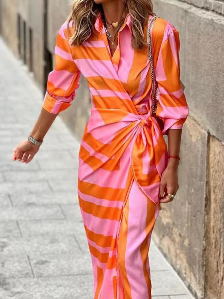Women's wrap dress Miral – Elegant cut, flattering silhouette & summer design