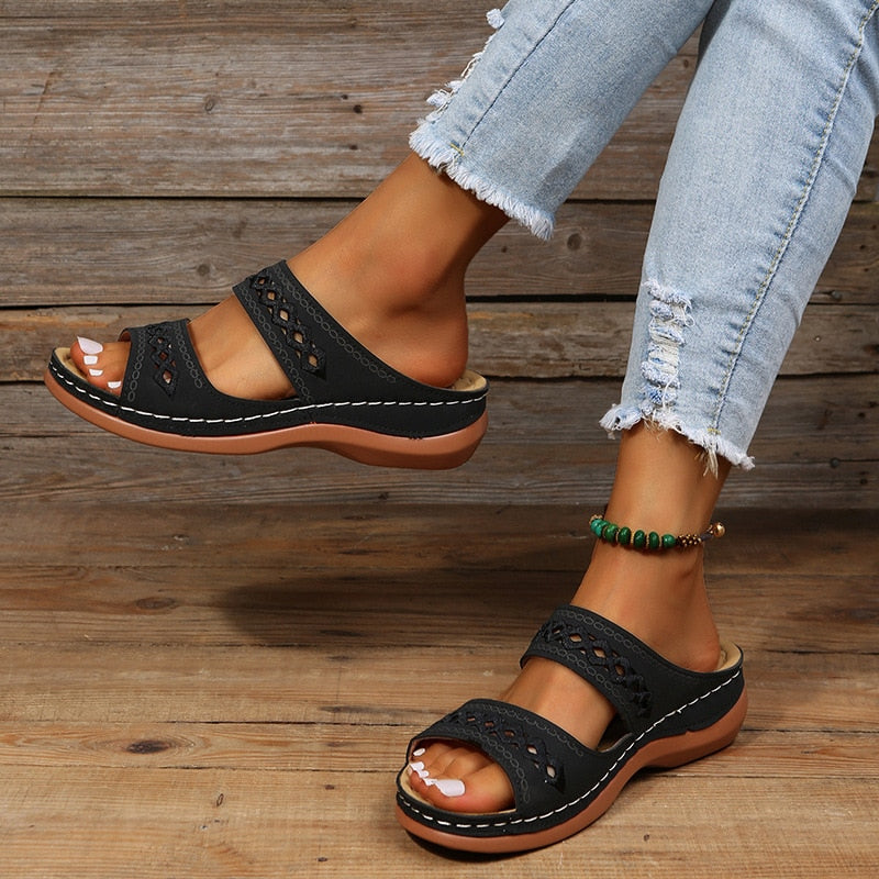 Malira Sandales Femme – Comfortable Summer Shoes with Supportive Sole & Modern Design