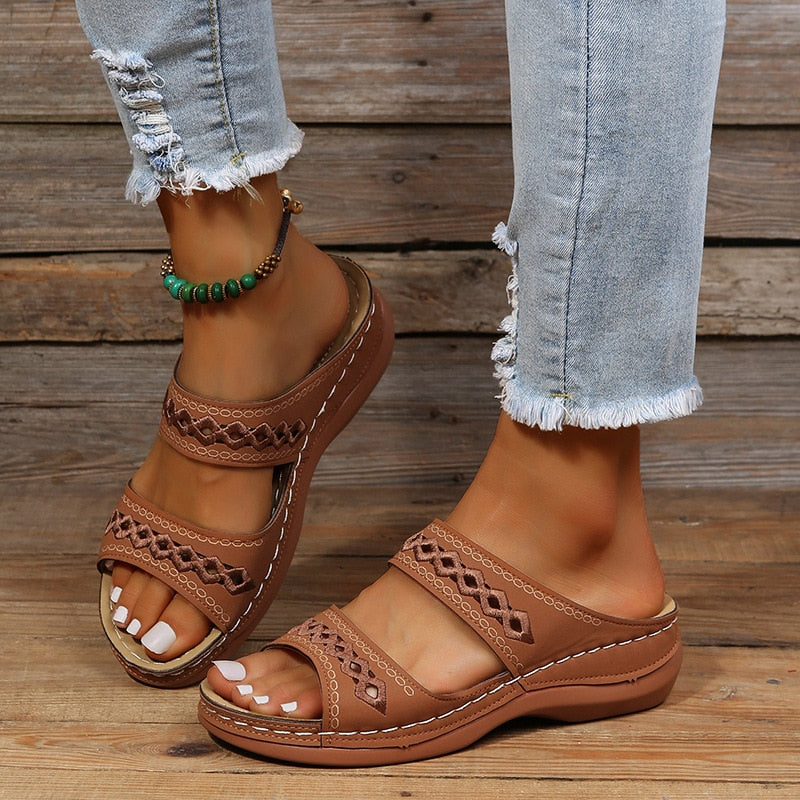 Malira Sandales Femme – Comfortable Summer Shoes with Supportive Sole & Modern Design