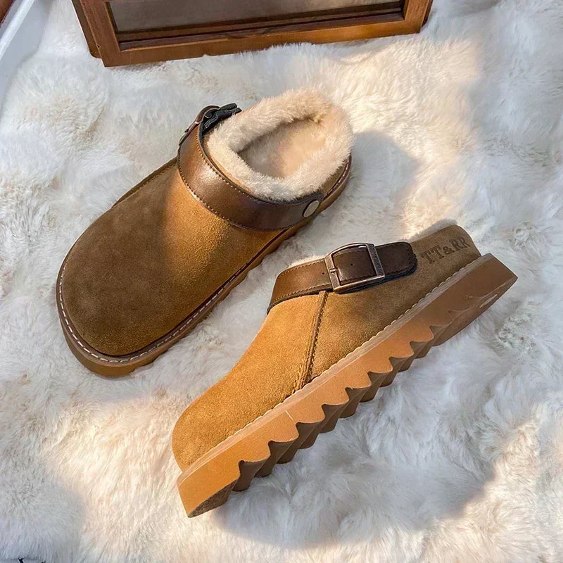 Ailani Warm Clogs Women – Comfortable Lightweight Winter with Soft Lining & Casual Style