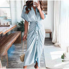 Evening Dress Women Julia – Elegant Long Dress in Airy Polyester with Trendy Details