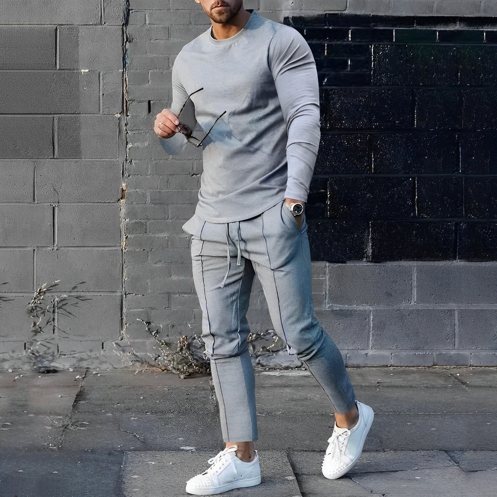 Orlan Men's Essential Ensemble – Lightweight Breathable Outfit with Comfortable & Casual Fit