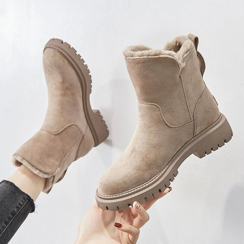 Hope Women's Winter Boots – Warm Soft Suede Boots with Comfortable Lining & Non-Slip Sole
