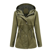Madeline Manteau Waterproof Women – Adjustable Hood, Lightweight & Durable for Rain