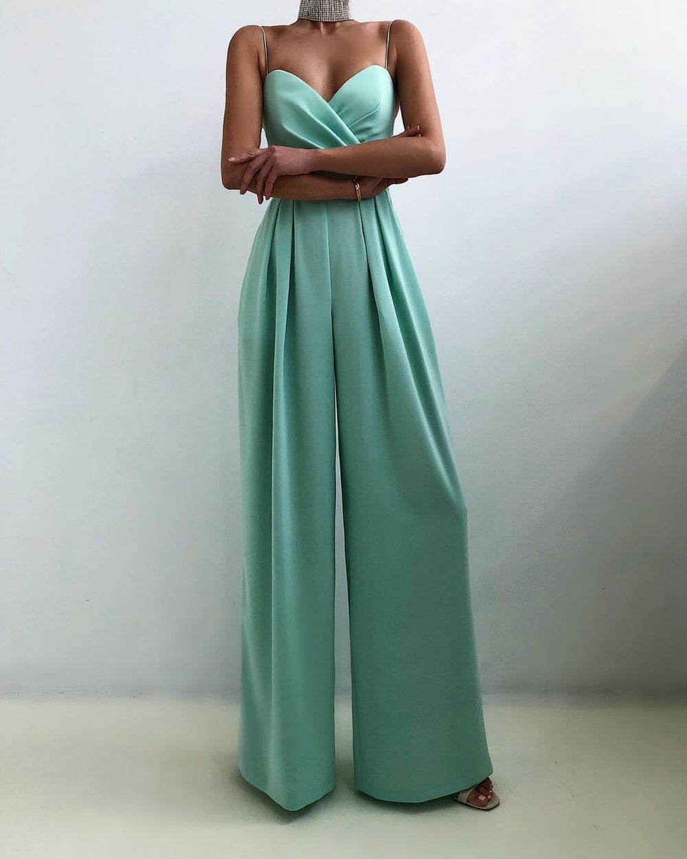 Mirielle Women's Jumpsuit – Adjustable Straps & Minimalist Design for Chic Comfort