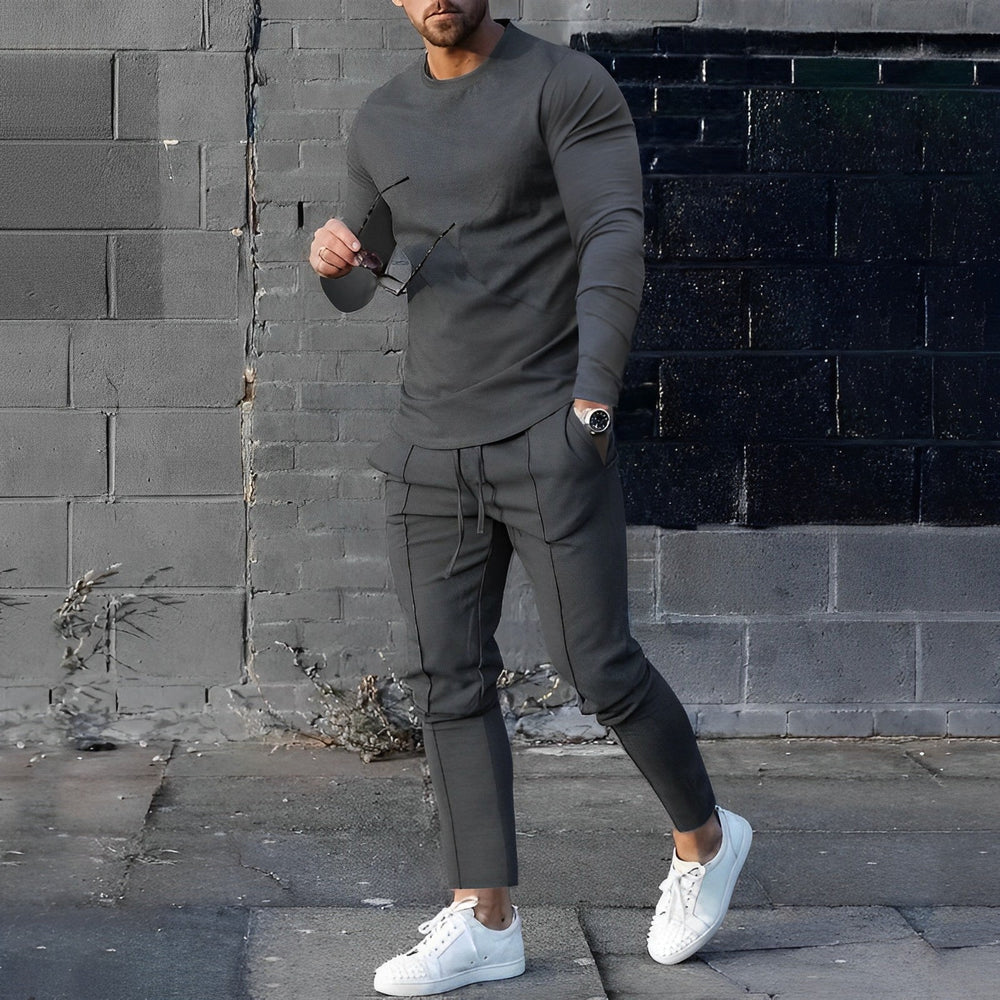 Orlan Men's Essential Ensemble – Lightweight Breathable Outfit with Comfortable & Casual Fit