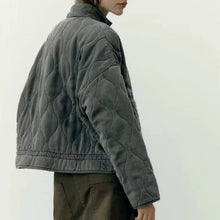 Hershey Quilted Jacket Woman – Warm and Light with Front Zip & Adjustable Waist