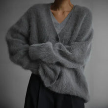 Ella Cashmere Sweater Woman – Loose Elegant & Soft Comfortable Timeless Cardigan