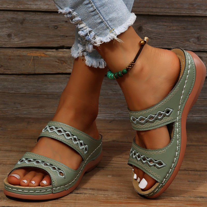 Malira Sandales Femme – Comfortable Summer Shoes with Supportive Sole & Modern Design