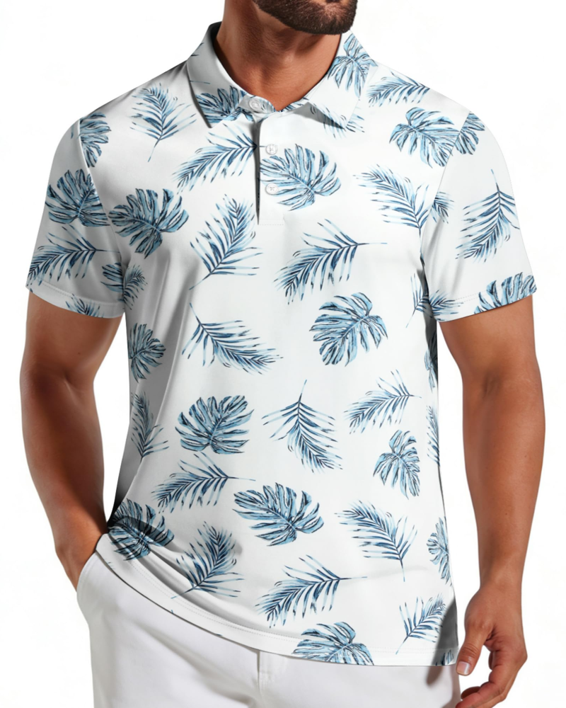 Nicolas Men's Polo – Quick-Dry Golf Polo, Stretch & Breathable UPF30+