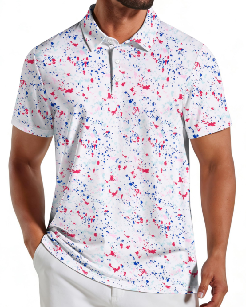 Nicolas Men's Polo – Quick-Dry Golf Polo, Stretch & Breathable UPF30+