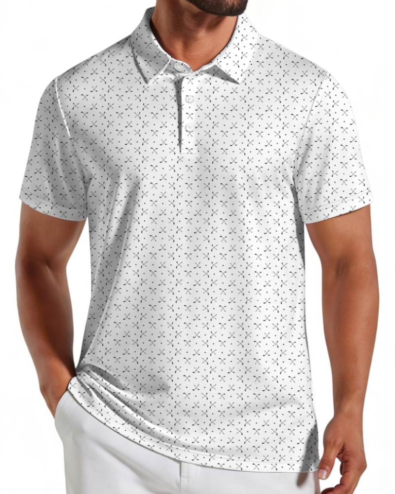 Nicolas Men's Polo – Quick-Dry Golf Polo, Stretch & Breathable UPF30+