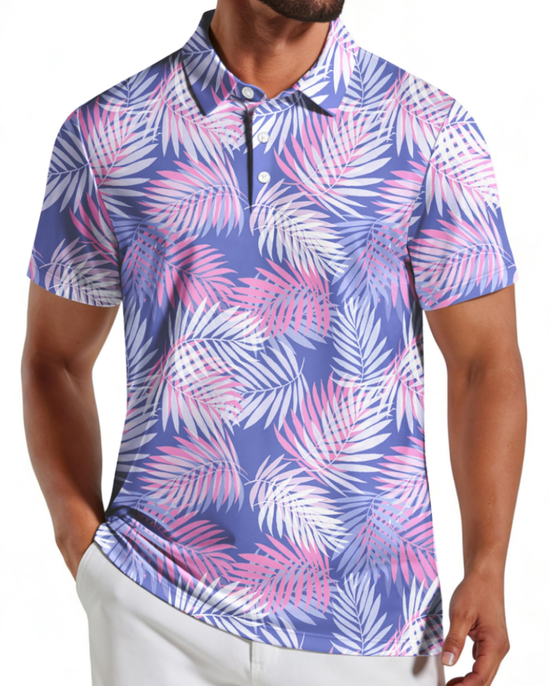 Nicolas Men's Polo – Quick-Dry Golf Polo, Stretch & Breathable UPF30+
