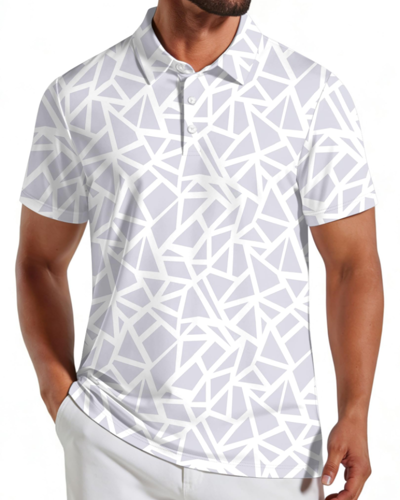 Nicolas Men's Polo – Quick-Dry Golf Polo, Stretch & Breathable UPF30+