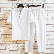 Christian Summer Set Men – Lightweight Short Sleeve T-Shirt & Fitted Shorts for Casual Days