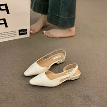 Camille Ballerinas Women – Elegant Shoes with Pointed Toe & Comfortable Square Heel