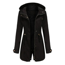 Stella Parka Long Woman – Integrated Hood, Warm Insulation & Zipper Closure
