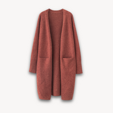 Lennon Women's Long Knit Vest – Open Model with Long Sleeves for Everyday Use