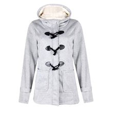 Katalina Women's Long Winter Coat – Elegant, Warm with Integrated Hood & Practical Pockets