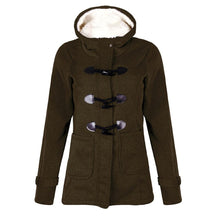 Katalina Women's Long Winter Coat – Elegant, Warm with Integrated Hood & Practical Pockets