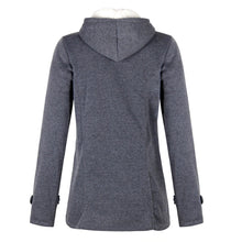 Katalina Women's Long Winter Coat – Elegant, Warm with Integrated Hood & Practical Pockets