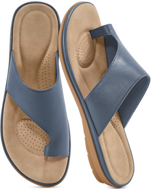 Elodia Women's Sandals – Comfortable & Non-Slip Flat Summer Sandals