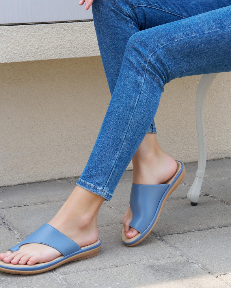 Elodia Women's Sandals – Comfortable & Non-Slip Flat Summer Sandals