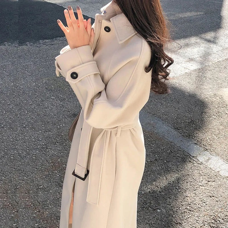 Rosemary Long Coat Women – Elegant, Comfortable & Classic Cut Autumn-Winter