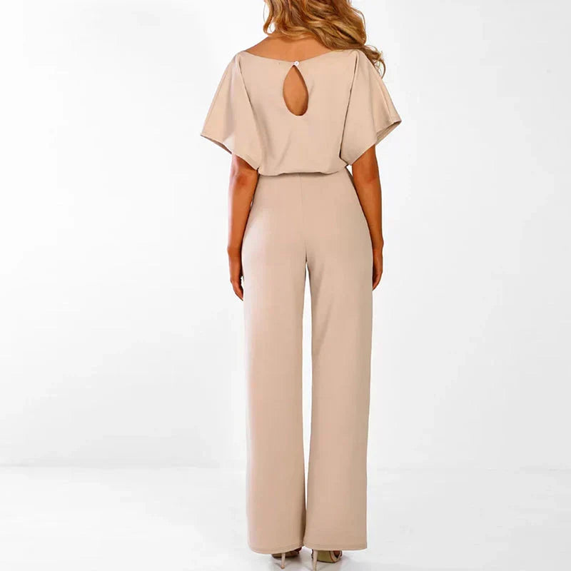 Tabitha Women's Jumpsuit – Elegant Jumpsuit with Bow Detail & Flattering Cut