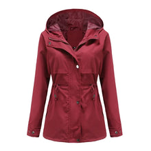 Madeline Manteau Waterproof Women – Adjustable Hood, Lightweight & Durable for Rain