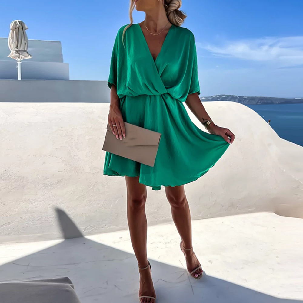Romane Summer Dress Women – Elegant and Flowing Cut with Airy Fabric & Timeless Design