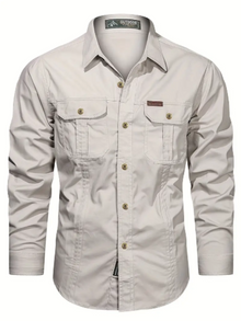 Kevin Men's Shirt – Outdoor Breathable & Quick-Drying Blouse for Hiking