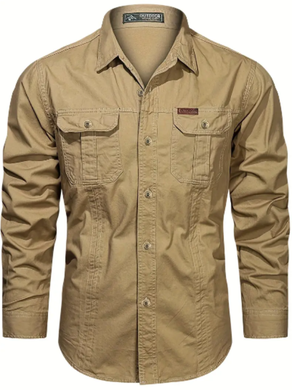 Kevin Men's Shirt – Outdoor Breathable & Quick-Drying Blouse for Hiking
