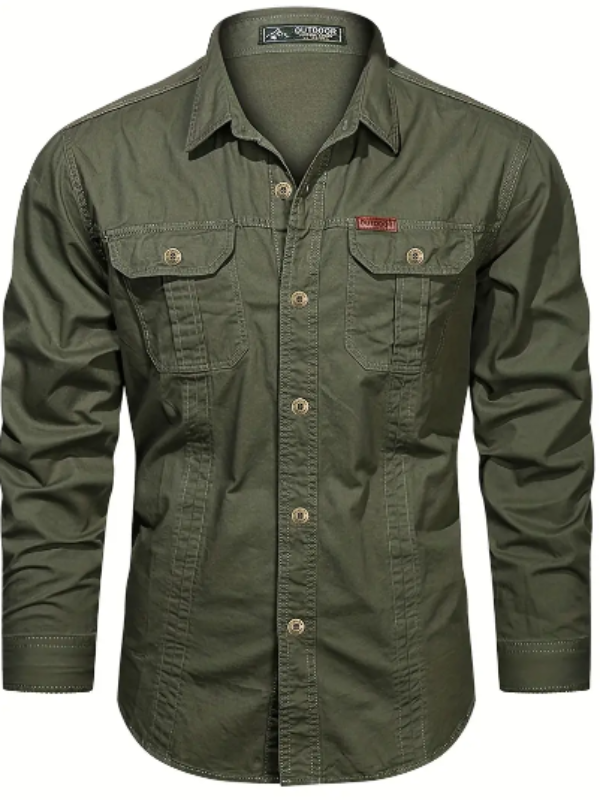 Kevin Men's Shirt – Outdoor Breathable & Quick-Drying Blouse for Hiking