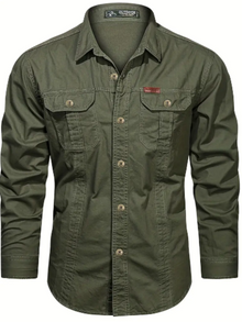 Kevin Men's Shirt – Outdoor Breathable & Quick-Drying Blouse for Hiking