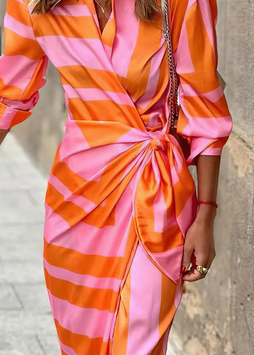 Women's wrap dress Miral – Elegant cut, flattering silhouette & summer design