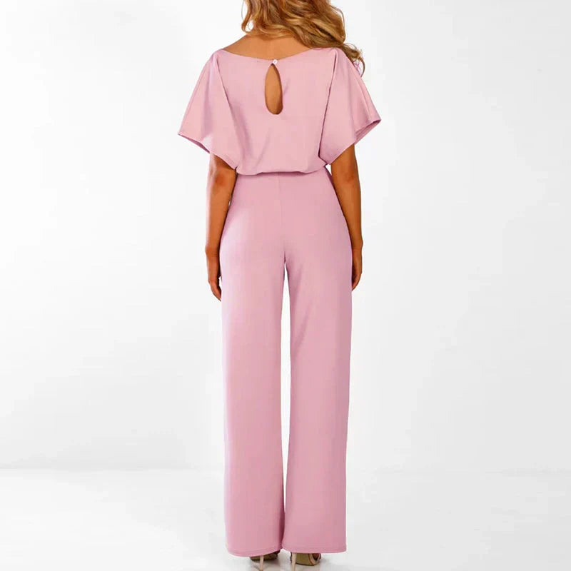 Tabitha Women's Jumpsuit – Elegant Jumpsuit with Bow Detail & Flattering Cut