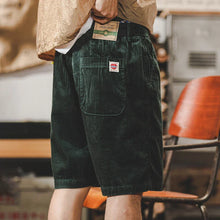 Shorts in Velvet Men Keith – Adjustable Summer Shorts in Soft Cotton with Comfortable Fit