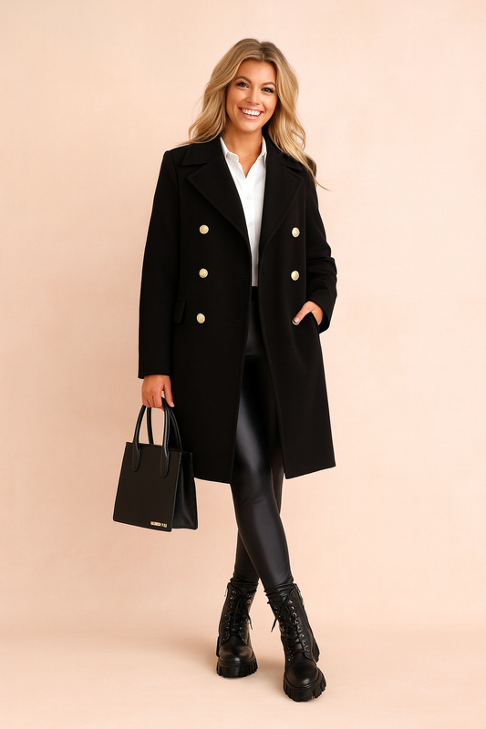 Elena Rivière | Long Winter Coat For Women