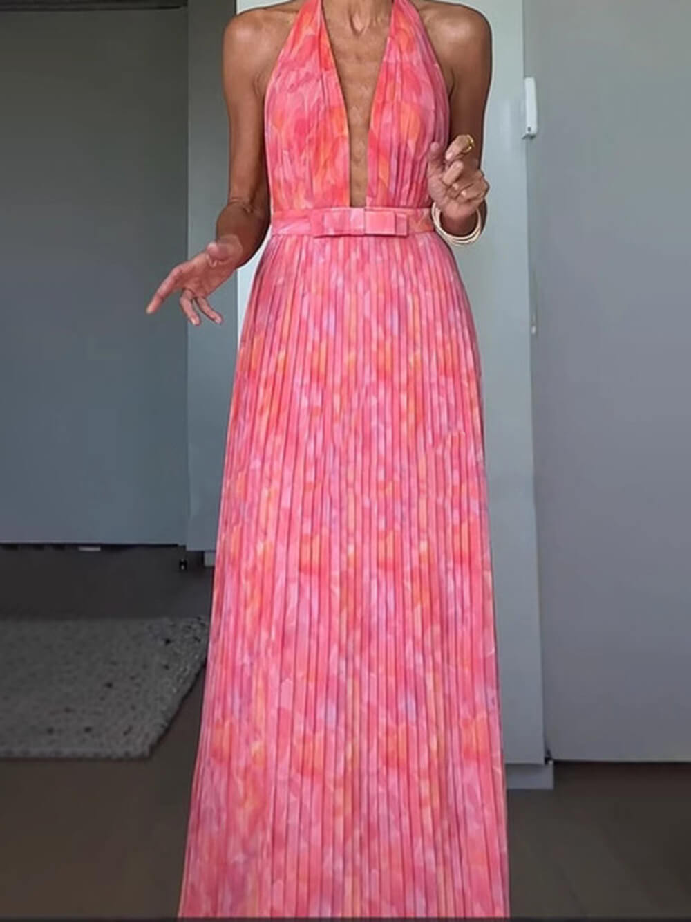 Serenelya Evening Dress Woman – Elegant & Chic Long Backless Dress for Special Occasions