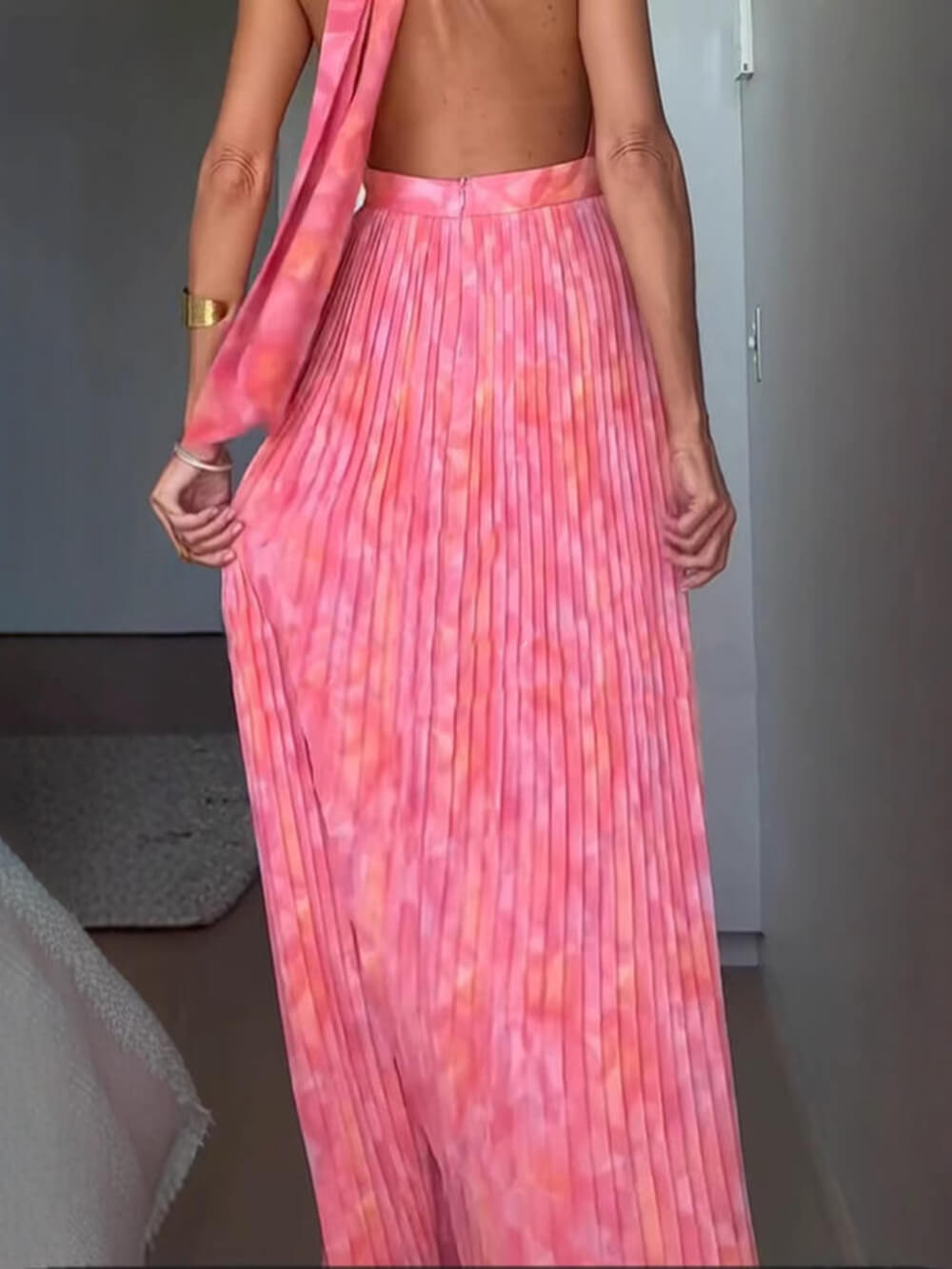 Serenelya Evening Dress Woman – Elegant & Chic Long Backless Dress for Special Occasions