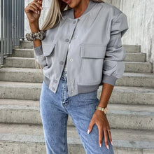 Madeline Trendy Bomber Jacket for Women – Light and Warm Coat with Modern and Seasonal Design