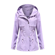 Madeline Manteau Waterproof Women – Adjustable Hood, Lightweight & Durable for Rain
